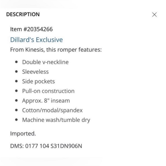 Kinesis tonal spotted boardwalk romper - Picture 4 of 13